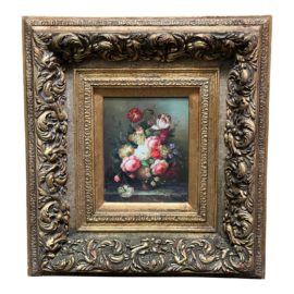 A. Vianni "Still Life" Vintage Custom Framed Painting