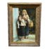 Vintage William Adolphe Bouguereau Style Custom Framed Replica Painting