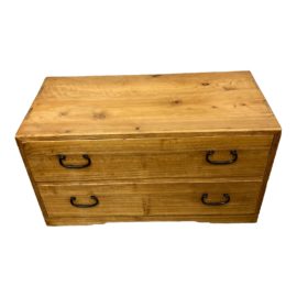 Vintage Japanese Two Drawer Tansu