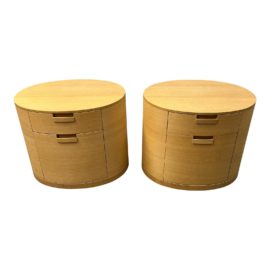 Antonio Citterio for B&B Italia by Maxalto Amphora Nighstands, a Pair. Original Price: $9,960