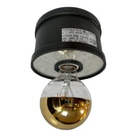 Ralph Lauren Bare Bulb Flush Mount Light