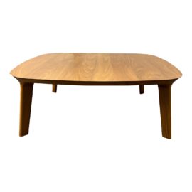 Design Within Reach Rich Brilliant Willing Fawn Walnut Coffee Table