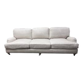 Restoration Hardware English Roll Arm Fabric Sofa