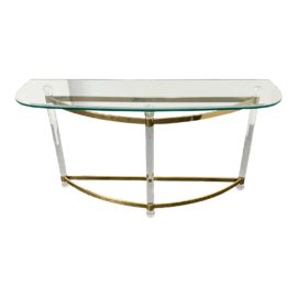 Italian Hollywood Regency Console Table