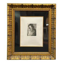 Itzchak Tarkay "Reflection Time" Ltd Edition Etching 49/89