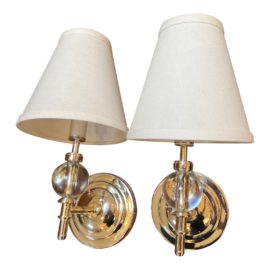 Robert Abbey Calliope Sconces, a Pair. Original Price: $600