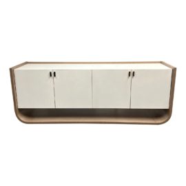 Bernhardt Modulum Resin + Oak Credenza. Original Price: $4,760