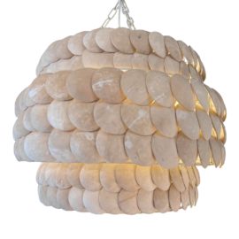 Serena & Lily Pescadero Tiered Chandelier. Original Price: $2,000