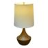 West Elm Mid Century Turned Wood Table Lamp