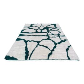 NEW Weberber Green Moroccan Rug - 9′5″ × 12′2″. Original Price: $2,900