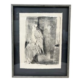 1977 Bryan Wilson "Gyrfalcon" Artist's Proof, Framed