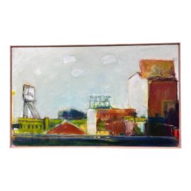 1993 Susan Light "Passing By" Oil on Canvas. Original Price: $7,455