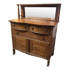 American Tiger Oak Sideboard