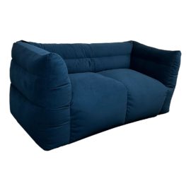 NEW West Elm Carmen Performance Velvet Beanbag Sofa. Original Price: $600