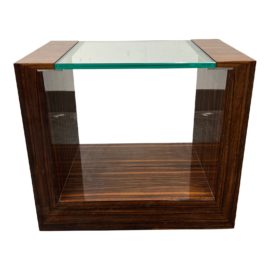 Macassar "Evo Sq" Coffee Table in the Style of Fermín Verdeguer