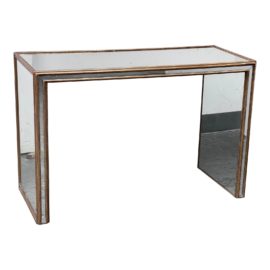 Wisteria Antique Art Deco Mirror Console/Desk. Original Price: $900