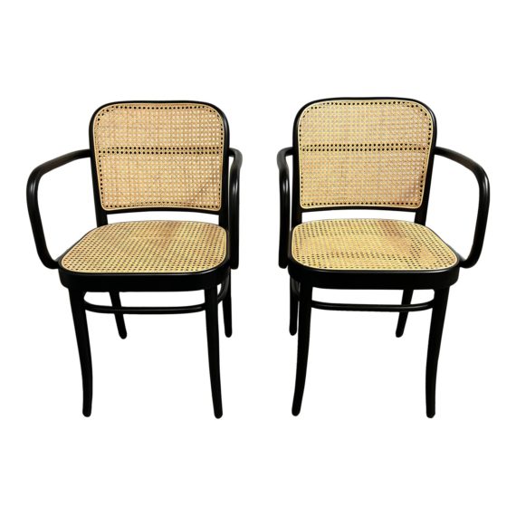 ton-josef-hoffman-model-811-caned-dining-arm-chairs-a-pair-9513