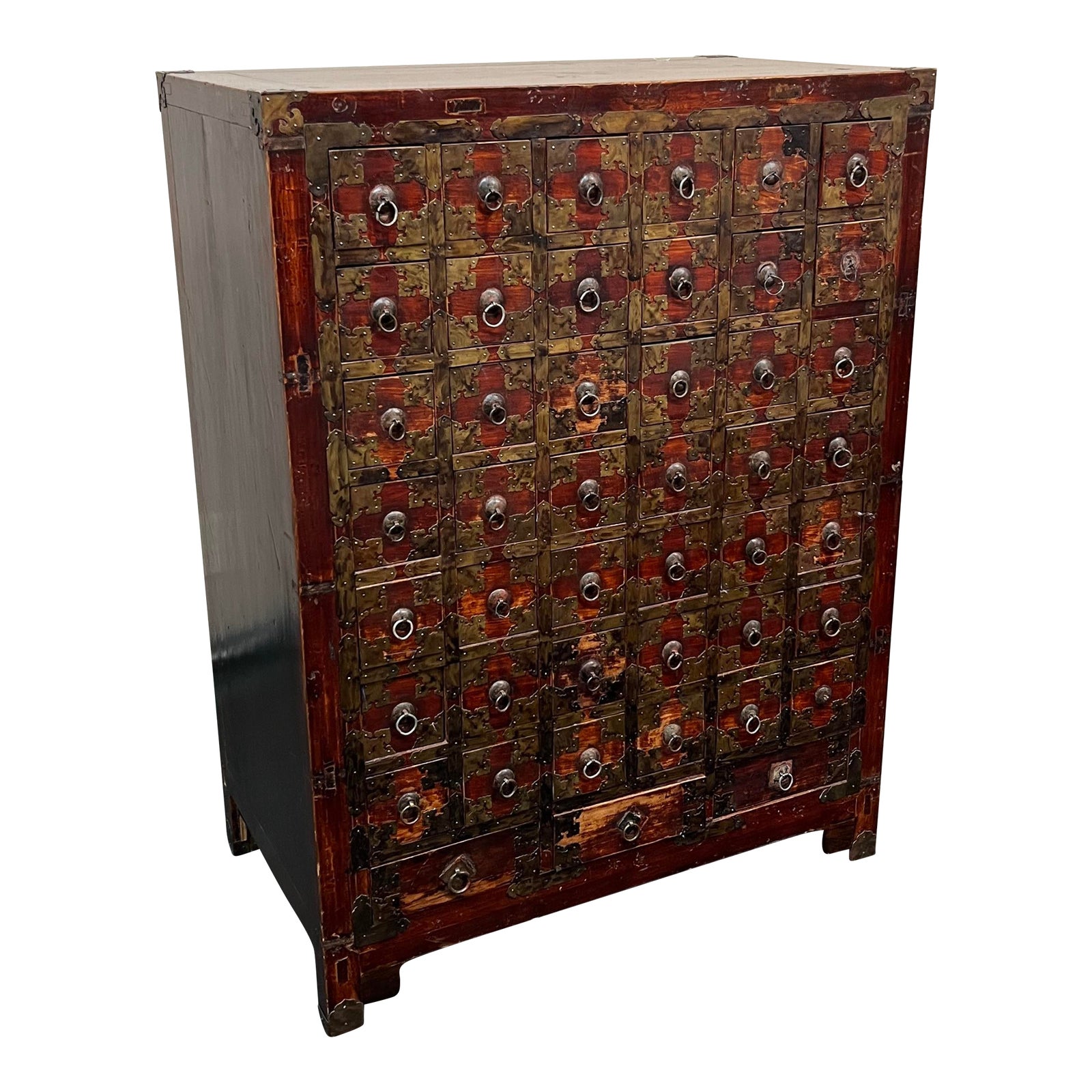 strapless open back dress Red Lion Dresser – Atomic Furnishing & Design
