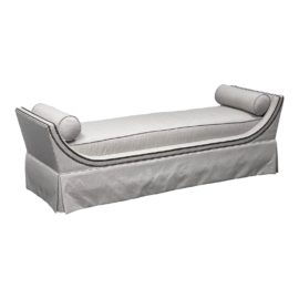 Gabby Home Nailhead Trimmed Gayle Bench. Original Price: $4,000