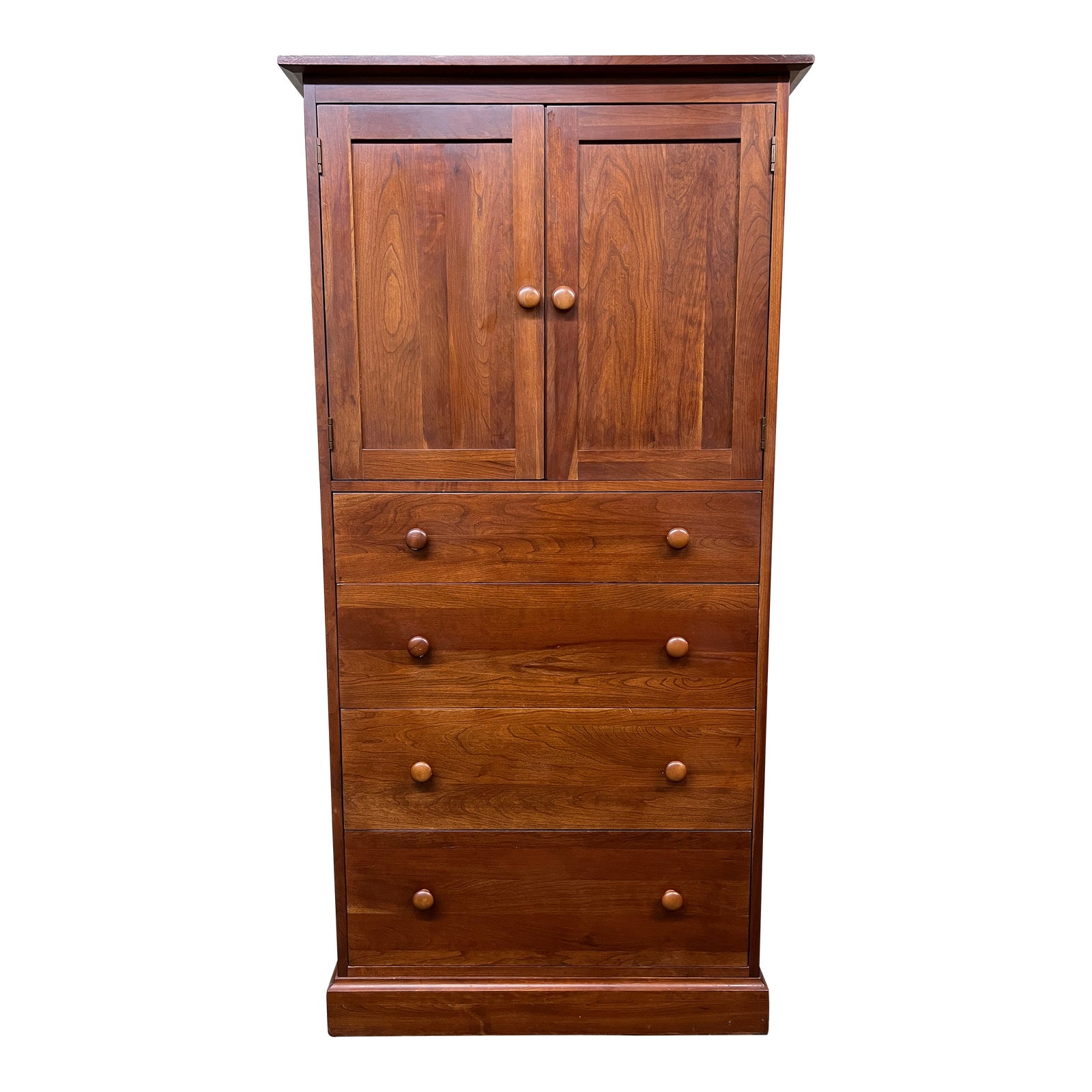 Ethan Allen American Impressions Cherry Armoire - Design Plus Gallery