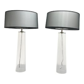 Rico Espinet Olinda Table Lamps, a Pair. Original Price: $1,040