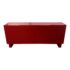 Custom Design Red Modern 4-Door Cabinet. Original Price: $3,000