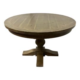 Restoration Hardware 17th C. Monastery Round Dining Table. Original Price: $2,995