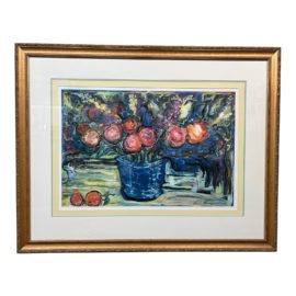 Michelle Kennedy Vase D' Oriental Framed Print