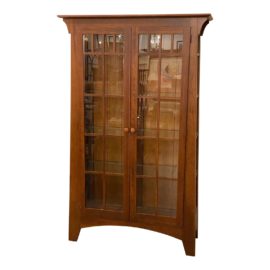 Ethan Allen American Impressions Cherry Wood Display Cabinet