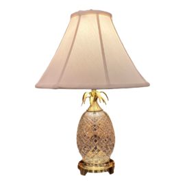 Waterford Hospitality Pineapple Table Lamp. Original Price: $650