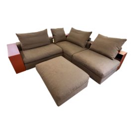 Flexform Groundpiece Four Piece Sectional. Original Price: $26,677