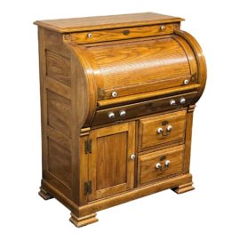 Vintage Riverside Cylinder Desk
