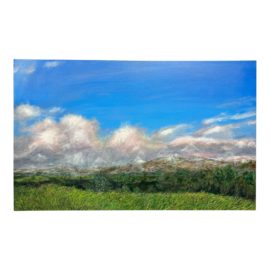 Tom Kirk Original Mt. Tamalpais Landscape Acrylic Painting on Canvas