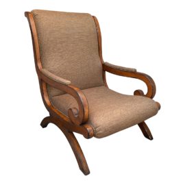 Century Furniture Victorian Style Arm Lounge Chair
