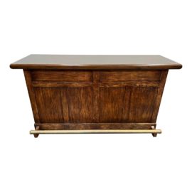 Custom Design Wood Dry Bar