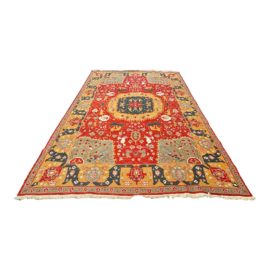 Nourison Red Nourmak Collection 100% Wool Area Rug - 8′9″ × 11′10″. Original Price: $4,000