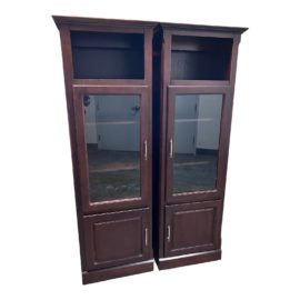 General Furniture Designs Media Towers, a Pair