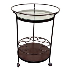 Orbit Rolling Bar Cart