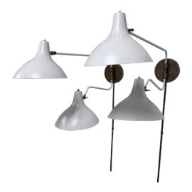 Aerin for Visual Comfort Charlton Medium Double Wall Light, a Pair. Original Price: $1,900