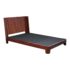 Full Size Charles P. Rodgers Barcelona Tiger Mahogany Full Size Bed Frame. Original Price: $3,400