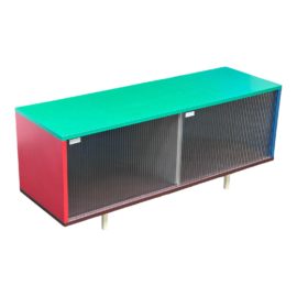 Design Within Reach Muller Van Severen Hay Color Cabinet. Original Price: $1,300