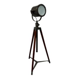 Pottery Barn Photographer's Adjustable Tripod Metal Floor Lamp. Original Price: $500