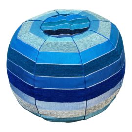 Moroccan Style Fabric Pouf