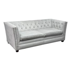 Mitchell Gold Fiona Velvet Sleeper Sofa. Original Price: $6,125