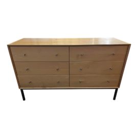 Room & Board Delano Maple Six Drawer Dresser. Original Price: $2,000