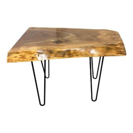 Bob Baker Live Edge Walnut Side Table