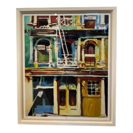 Trowbridge Gallery London Soho Shaftway Giclee Print, Framed