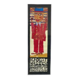 F. Hundertwasser Ny Fine Art Print, Vintage 1973