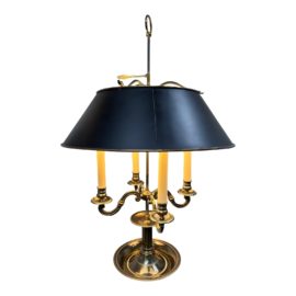 Vintage French Louis XVI Style Bouillette Table Lamp