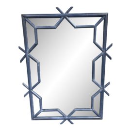 Serena & Lily Lanai Rattan Wall Mirror. Original Price: $800